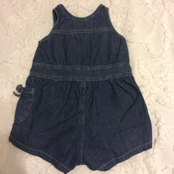 Blue Jean Osh Kosh Romper - Picture 3 of 3